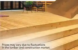 RONA 5/4 X 6 X 8' TREATED WOOD DECK BOARD offer