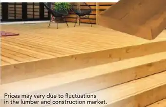 RONA 5/4 X 6 X 8' TREATED WOOD DECK BOARD offer