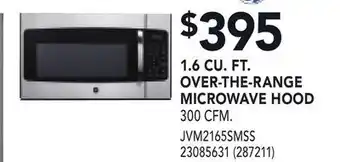RONA GE 1.6 CU. FT. OVER-THE-RANGE MICROWAVE HOOD offer