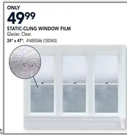 RONA STATIC-CLING WINDOW FILM 24 x 47 offer