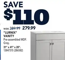 RONA LURNIX VANITY offer