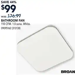 RONA BATHROOM FAN offer