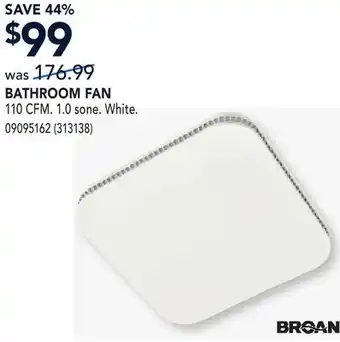 RONA BATHROOM FAN offer