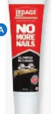 RONA 177-ML LEPAGE'SNo More Nails Adhesives offer