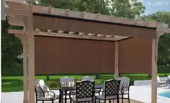 RONA COOLAROO outdoor roller shades 8' x 6' offer