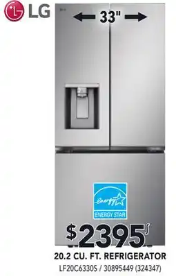 RONA 20.2 CU. FT. REFRIGERATOR offer
