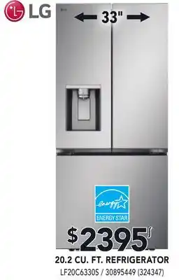 RONA 20.2 CU. FT. REFRIGERATOR offer