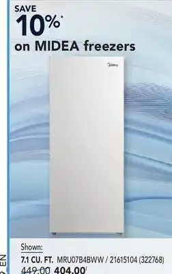 RONA 7.1 CU. FT. Freezer offer