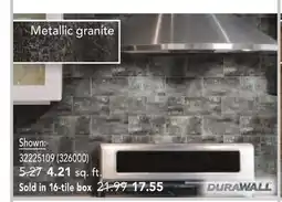 RONA DURAWALL vinyl tiles offer
