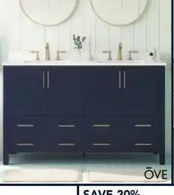 RONA OVE vanities 60 offer