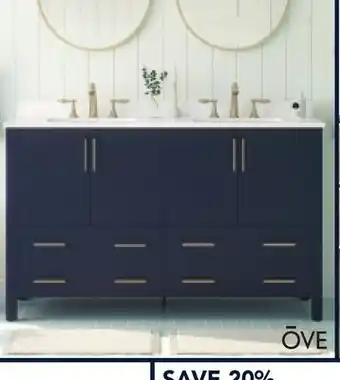 RONA OVE vanities 60 offer