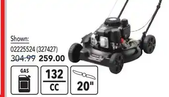 RONA YARD MACHINES and REMINGTON gas lawn mowers offer