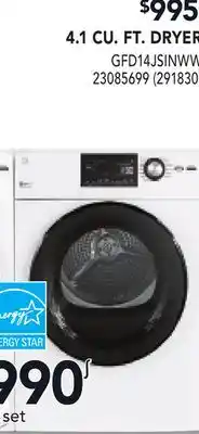 RONA 4.1 CU. FT. DRYER offer
