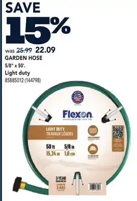 RONA GARDEN HOSE offer