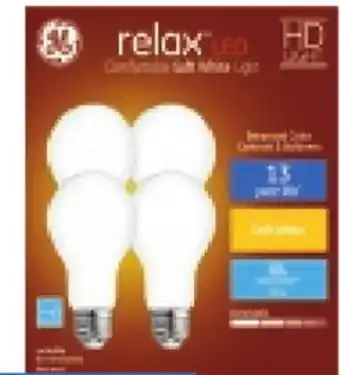 RONA GE Relax 4-Pack A19 LED bulbs offer