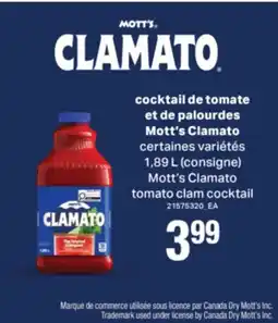 L'Intermarché COCKTAIL DE TOMATE ET DE PALOURDES, 1,89 L offer