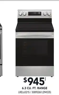 RONA 6.3 CU. FT. RANGE offer