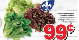 L'Intermarché LAITUE FRISÉE ROUGE OU VERTE OU ROMAINE offer
