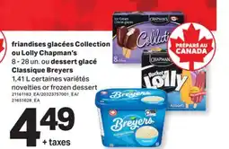 L'Intermarché FRIANDISES GLACÉES COLLECTION OU LOLLY 8 - 28 UN. OU DESSERT GLACÉ CLASSIQUE 1,41 L offer