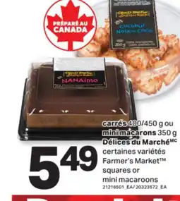 L'Intermarché CARRÉS, 400/450 G OU MINI MACARONS, 350 G offer