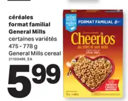 L'Intermarché CÉRÉALES FORMAT FAMILIAL, 475 - 778 G offer