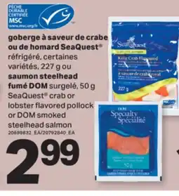 L'Intermarché GOBERGE À SAVEUR DE CRABE OU DE HOMARD, 227 G OU SAUMON STEELHEAD FUMÉ, 50 G offer