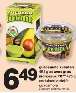 L'Intermarché GUACAMOLE, 454 G OU AVEC GROS, 425 G offer