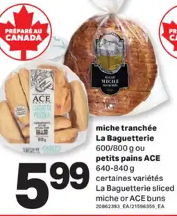 L'Intermarché MICHE TRANCHÉE, 600/800 G OU PETITS PAINS, 640-840 G offer
