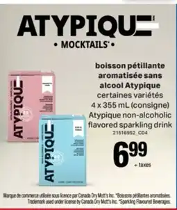 L'Intermarché BOISSON PÉTILLANTE AROMATISÉE SANS ALCOOL, 4 X 355 ML offer