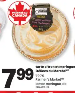 L'Intermarché TARTE CITRON ET MERINGUE, 850 G offer