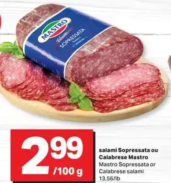 L'Intermarché SALAMI SOPRESSATA OU CALABRESE offer