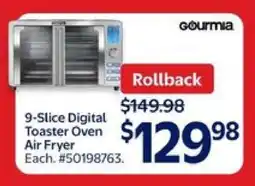 Walmart 9-Slice Digital Toaster Oven Air Fryer offer