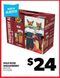 Real Canadian Liquorstore Wild Rose Wraspberry offer