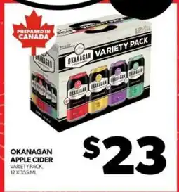 Real Canadian Liquorstore OKANAGAN APPLE CIDER offer