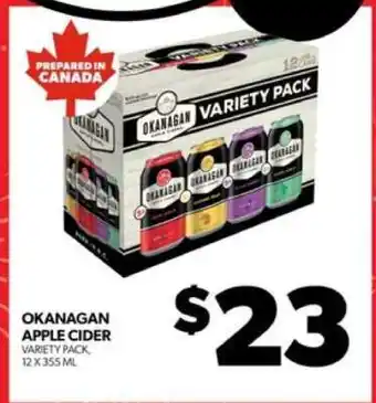 Real Canadian Liquorstore OKANAGAN APPLE CIDER offer