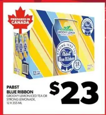 Real Canadian Liquorstore Pabst Blue Ribbon offer