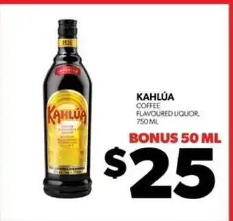 Real Canadian Liquorstore Kahlúa offer