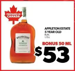 Real Canadian Liquorstore Appleton Estate 5 Year Old offer