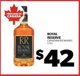Real Canadian Liquorstore Royal Reserve offer