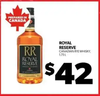 Real Canadian Liquorstore Royal Reserve offer