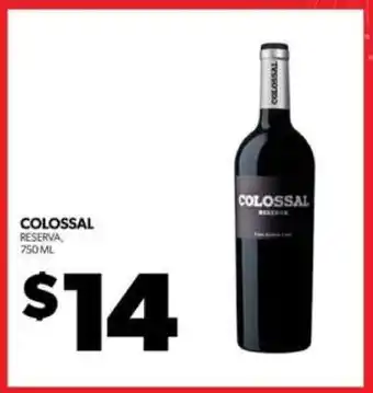 Real Canadian Liquorstore COLOSSAL RESERVA offer