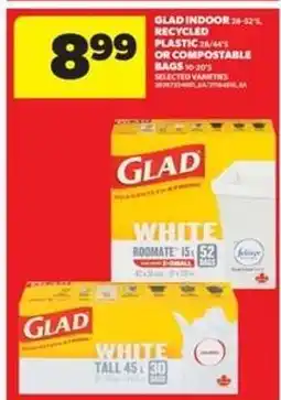 Real Canadian Superstore GLAD INDOOR BAGS offer