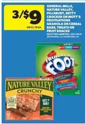 Real Canadian Superstore General Mills, Nature Valley, Pillsbury, Betty Crocker or Mott's offer