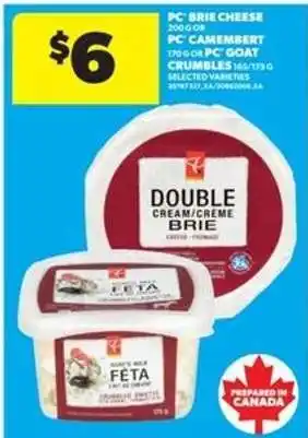 Real Canadian Superstore PC Cheese offer
