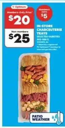 Real Canadian Superstore In-Store Charcuterie Trays offer