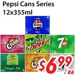 Bestco Food Mart Pepsi cans series offer