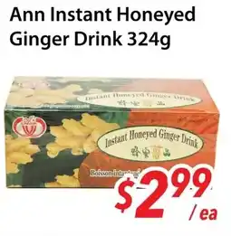 Bestco Food Mart Ann instant honeyed ginger drink offer