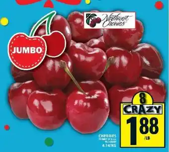 Food Basics Jumbo Northwest Cherries offer