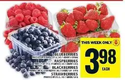 Food Basics Blueberries, Raspberries, Blackberries, Strawberries offer