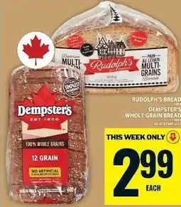Food Basics Dempster's 12 Grain Bread offer